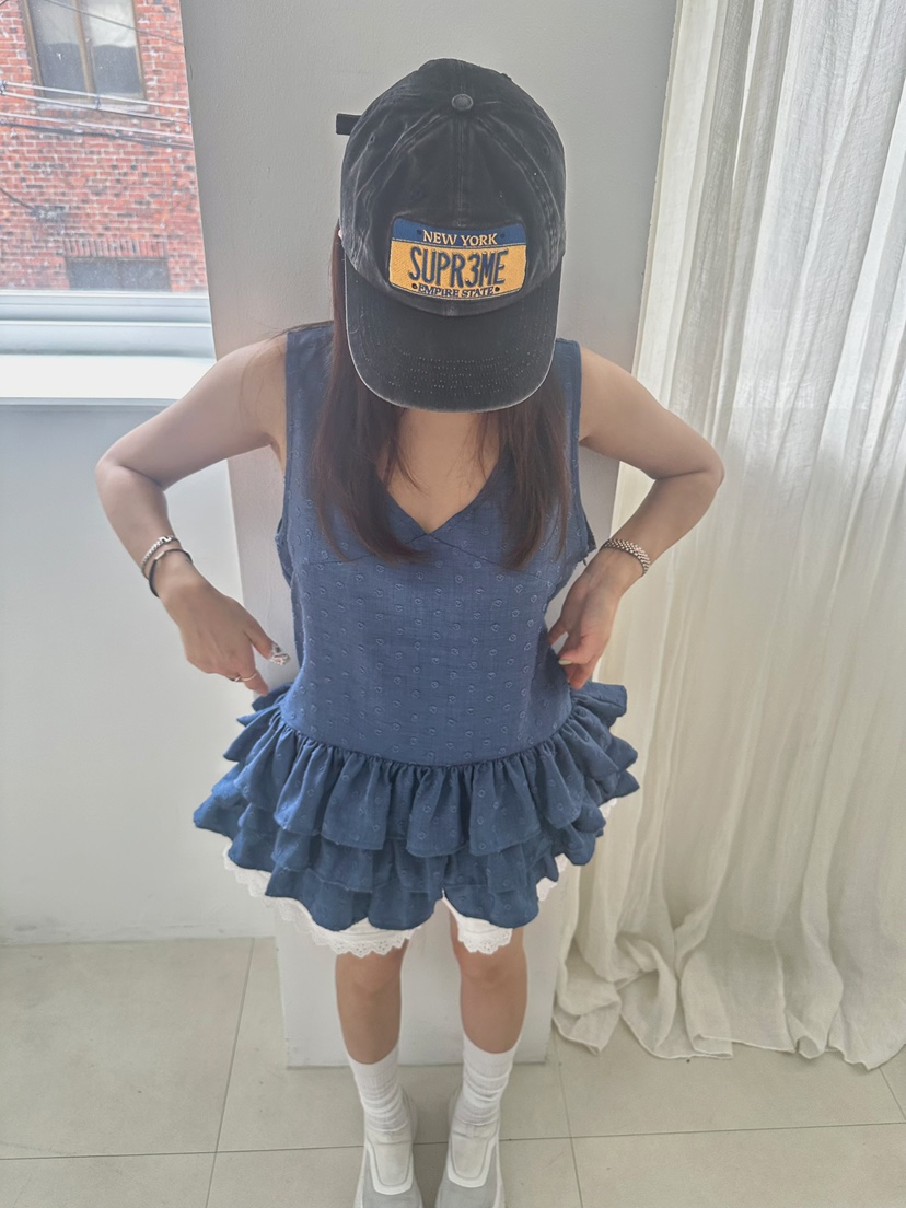BYRING韓國直郵㊣東大門實拍女裝新款時尚熱賣25春夏吊帶背心BYRING吊帶/背心