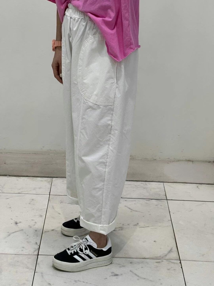 ZACCU直郵韓國代購㊣女裝新款25春夏時尚熱賣人氣休閑褲口袋ZACCU休閑褲