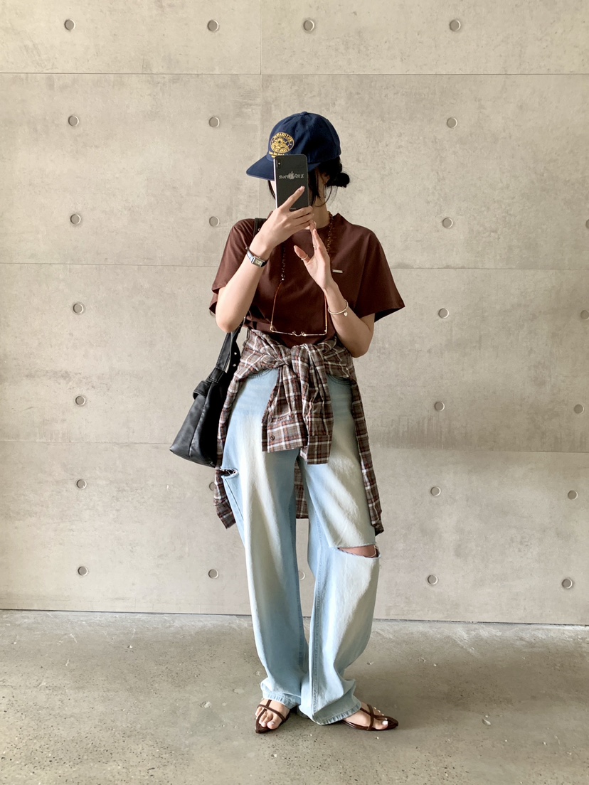 DAVICHI韓國直郵㊣東大門實拍女裝新品人氣熱賣牛仔褲隨機腰帶DAVICHI牛仔褲
