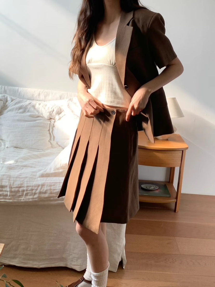 ANOU韓國直郵㊣東大門實拍女裝新品人氣時尚推薦休閑熱賣裙褲ANOU裙褲