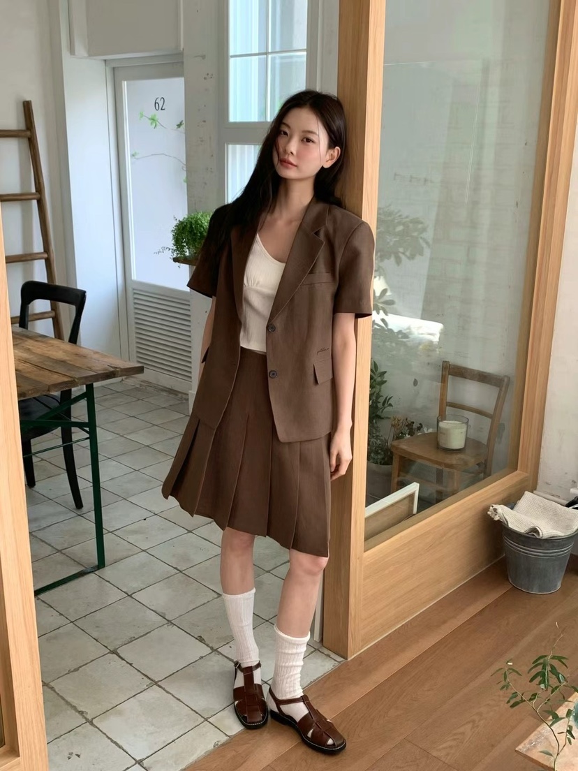ANOU韓國直郵㊣東大門實拍女裝新品人氣時尚推薦休閑熱賣裙褲ANOU裙褲