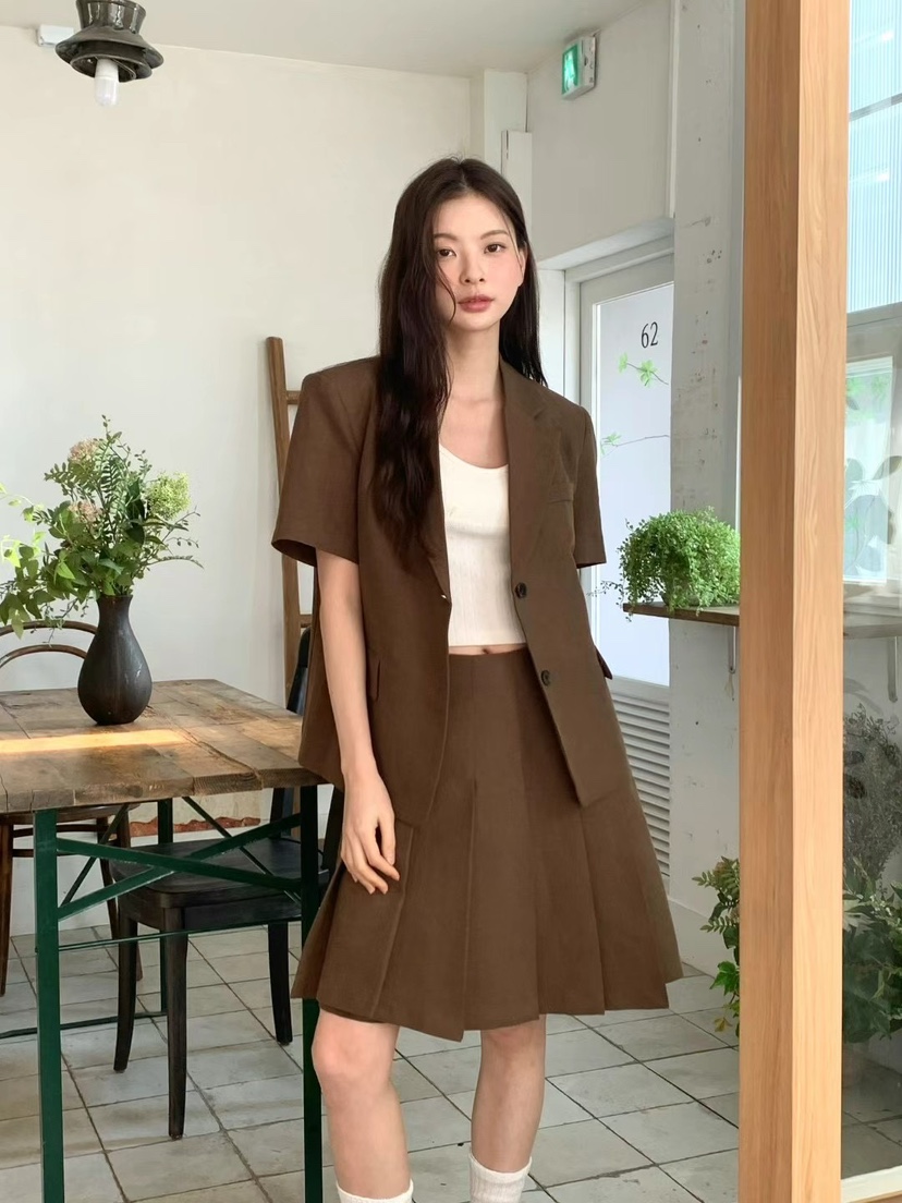 ANOU韓國直郵㊣東大門實拍女裝新品人氣時尚推薦休閑熱賣裙褲ANOU裙褲