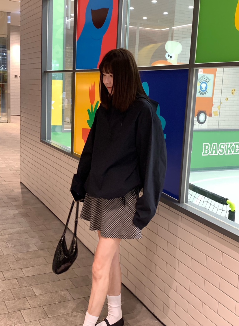 COURGETTE韓國直郵㊣女裝新款熱賣25春夏時尚休閑夾克連帽衫COURGETTE夾克