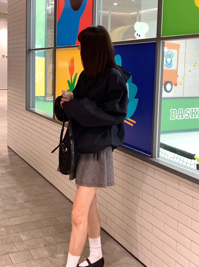 COURGETTE韓國直郵㊣女裝新款熱賣25春夏時尚休閑夾克連帽衫COURGETTE夾克