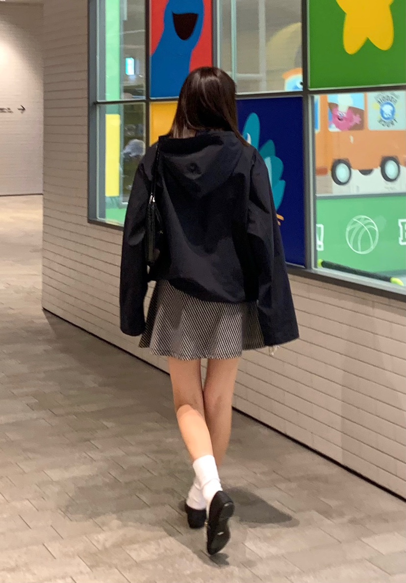 COURGETTE韓國直郵㊣女裝新款熱賣25春夏時尚休閑夾克連帽衫COURGETTE夾克