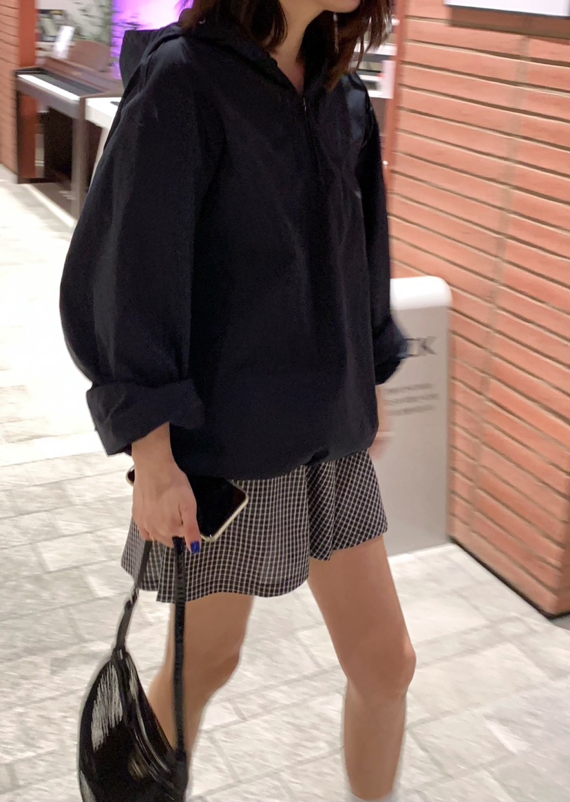 COURGETTE韓國直郵㊣女裝新款熱賣25春夏時尚休閑夾克連帽衫COURGETTE夾克