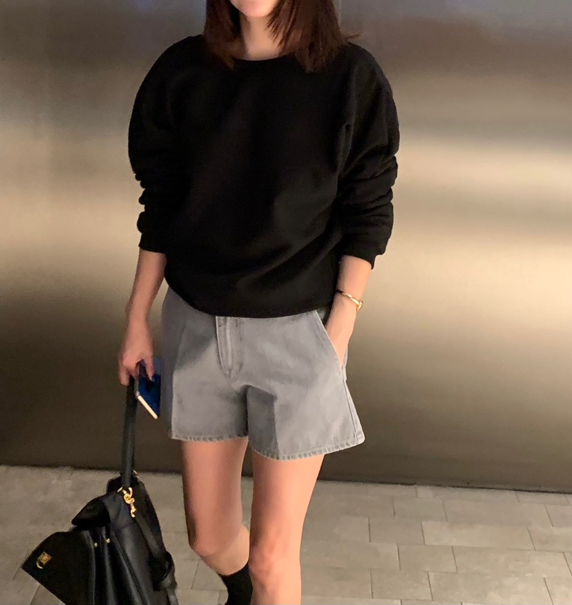 COURGETTE直郵韓國代購㊣女裝新款推薦時尚熱賣休閑25春夏短褲COURGETTE短褲