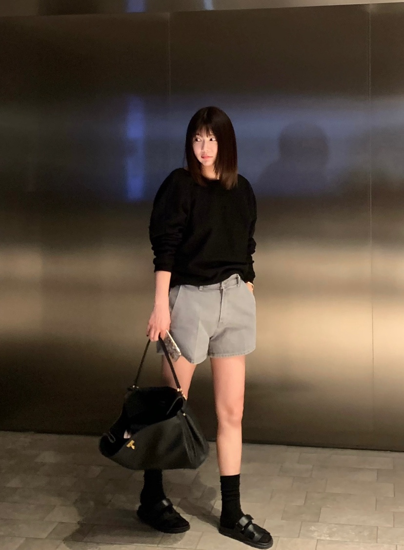 COURGETTE直郵韓國代購㊣女裝新款推薦時尚熱賣休閑25春夏短褲COURGETTE短褲