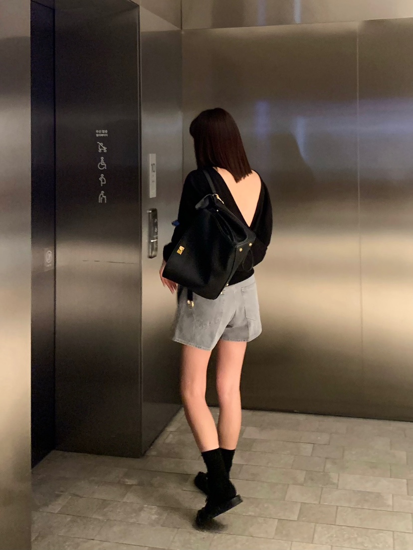 COURGETTE直郵韓國代購㊣女裝新款推薦時尚熱賣休閑25春夏短褲COURGETTE短褲