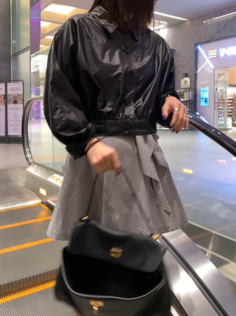 COURGETTE韓國直郵㊣東大門實拍女裝新品時尚熱賣25春夏短裙COURGETTE短裙