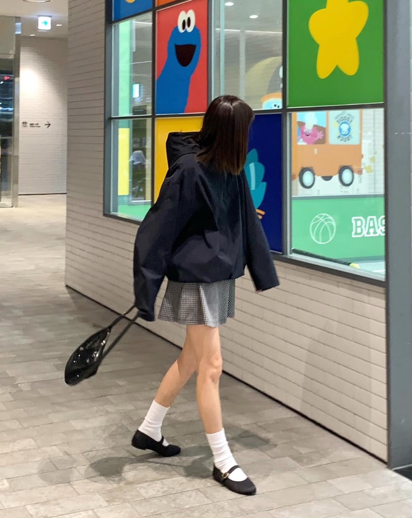 COURGETTE韓國直郵㊣東大門實拍女裝新品時尚熱賣25春夏短裙COURGETTE短裙