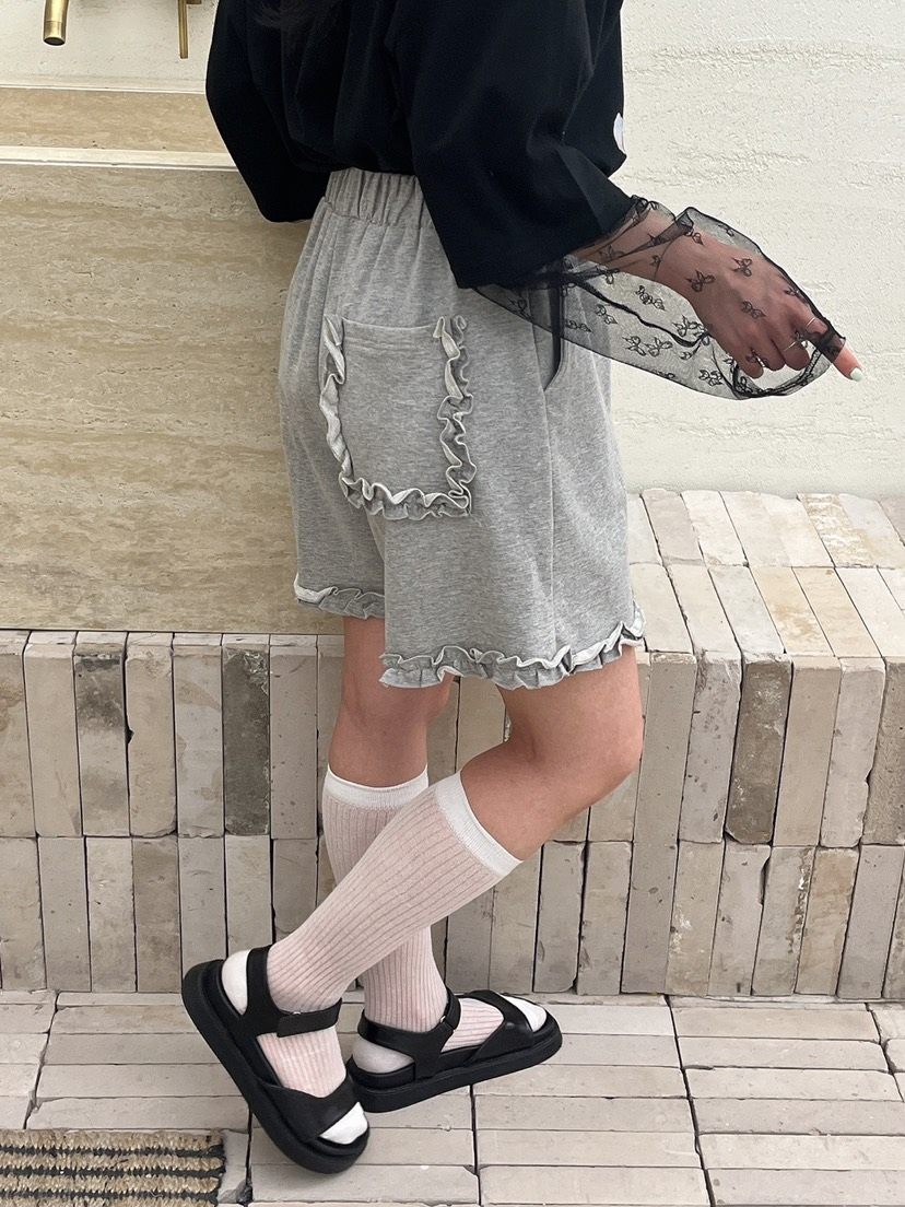 MA NYO韓國直郵㊣女裝新品人氣25春夏推薦時尚熱賣休閑短褲MA NYO短褲