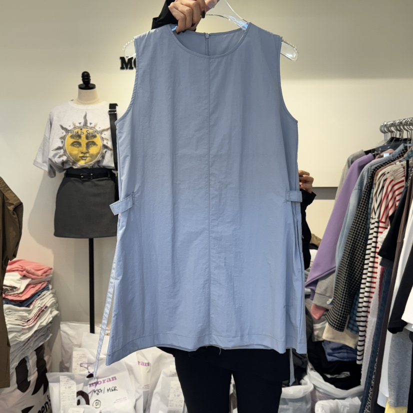 MORAN韓國㊣直郵東大門代購女裝新款推薦25春夏休閑時尚連衣裙MORAN/MOSCO連衣裙圖色2
