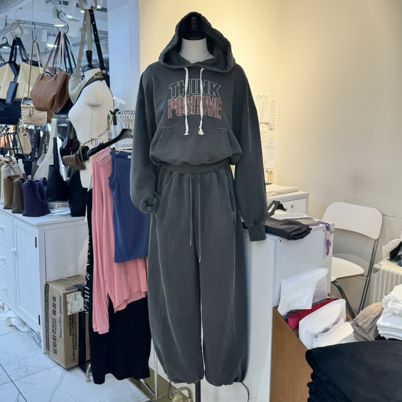 MORAN韓國直郵㊣女裝新品熱賣休閑人氣25春夏時尚推薦衛衣MORAN/MOSCO衛衣