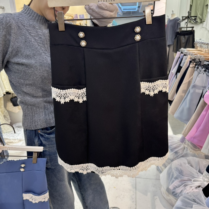 PAPA韓國直郵㊣女裝新品人氣休閑25春夏時尚推薦熱賣裙褲PAPA裙褲圖色3