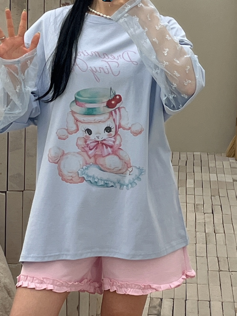 MA NYO直郵韓國代購㊣女裝新款推薦休閑時尚熱賣人氣長袖T恤MA NYO長袖T恤