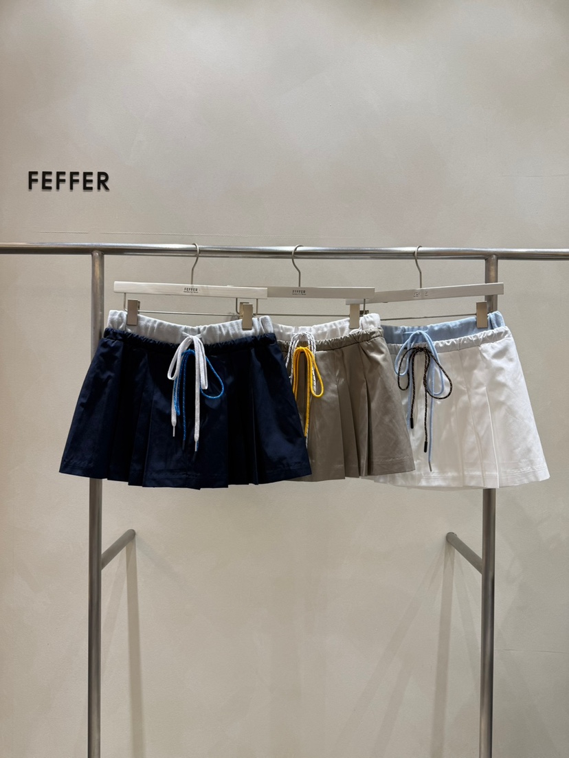 FEFFER韓國㊣直郵東大門代購女裝新款25春夏時尚推薦熱賣裙褲FEFFER裙褲
