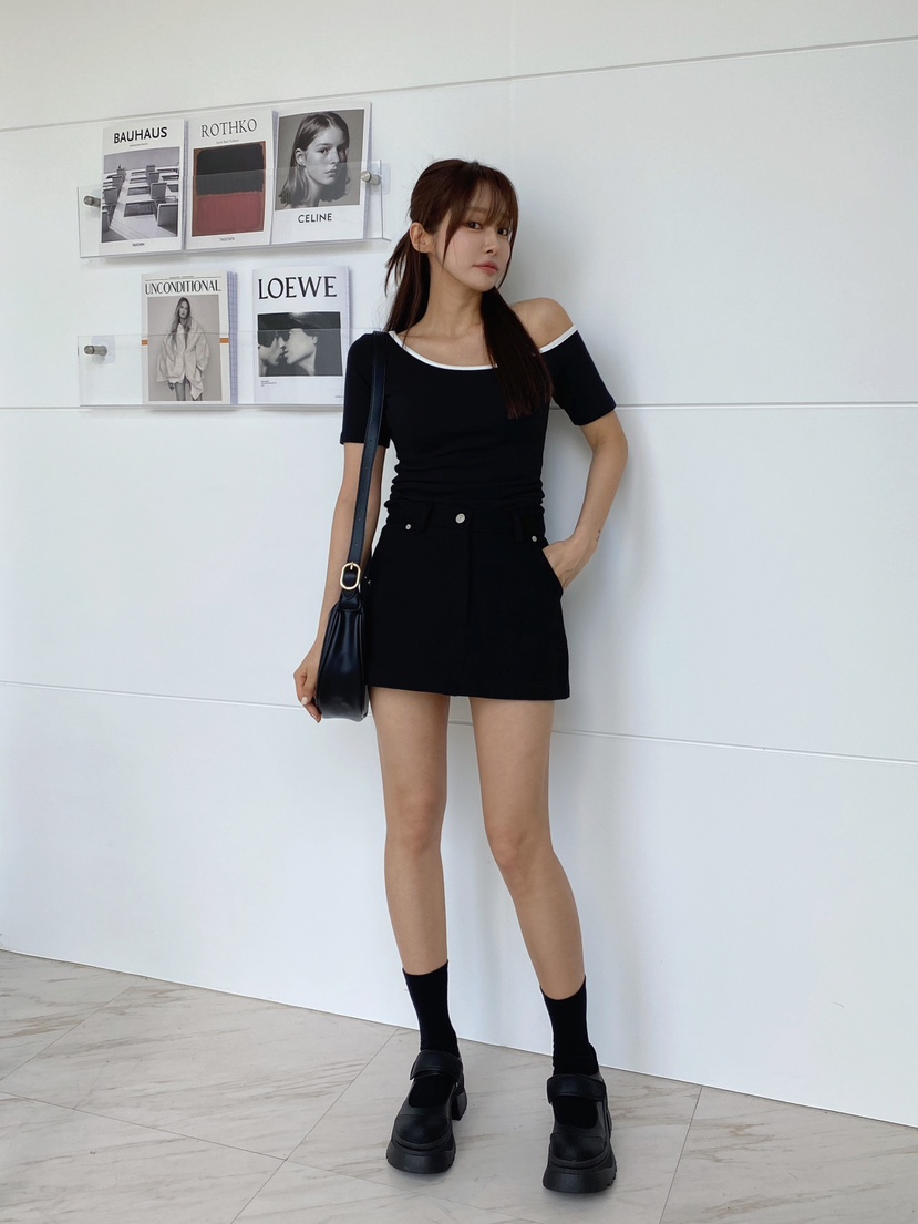 CLOTH韓國直郵㊣女裝新品休閑人氣25春夏時尚推薦熱賣T恤CLOTHT恤