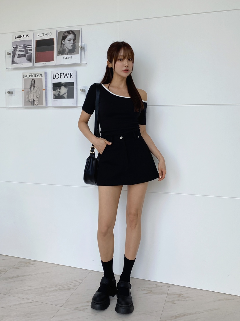 CLOTH韓國㊣直郵東大門代購女裝新品熱賣推薦時尚休閑裙褲棉質CLOTH裙褲