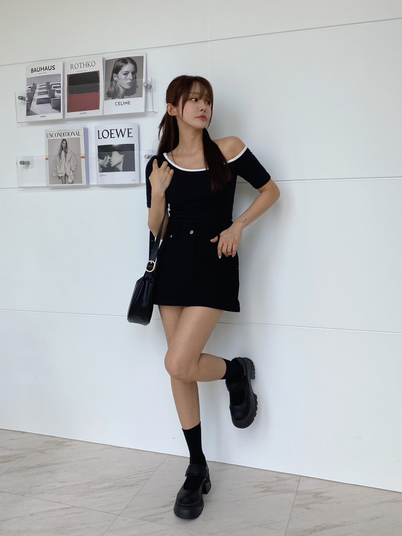 CLOTH韓國㊣直郵東大門代購女裝新品熱賣推薦時尚休閑裙褲棉質CLOTH裙褲