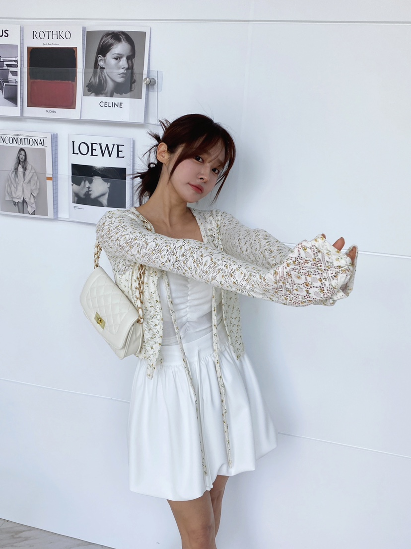 CLOTH韓國直郵㊣東大門實拍女裝新品休閑推薦人氣長袖T恤開衫CLOTH長袖T恤