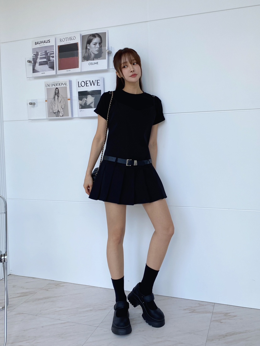 CLOTH韓國㊣直郵東大門代購女裝新款人氣25春夏熱賣休閑連衣裙CLOTH連衣裙