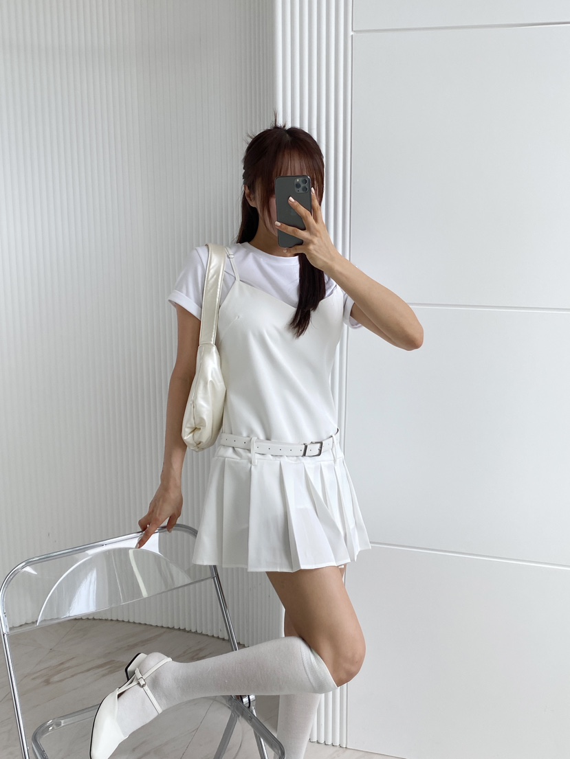 CLOTH韓國㊣直郵東大門代購女裝新款人氣25春夏熱賣休閑連衣裙CLOTH連衣裙