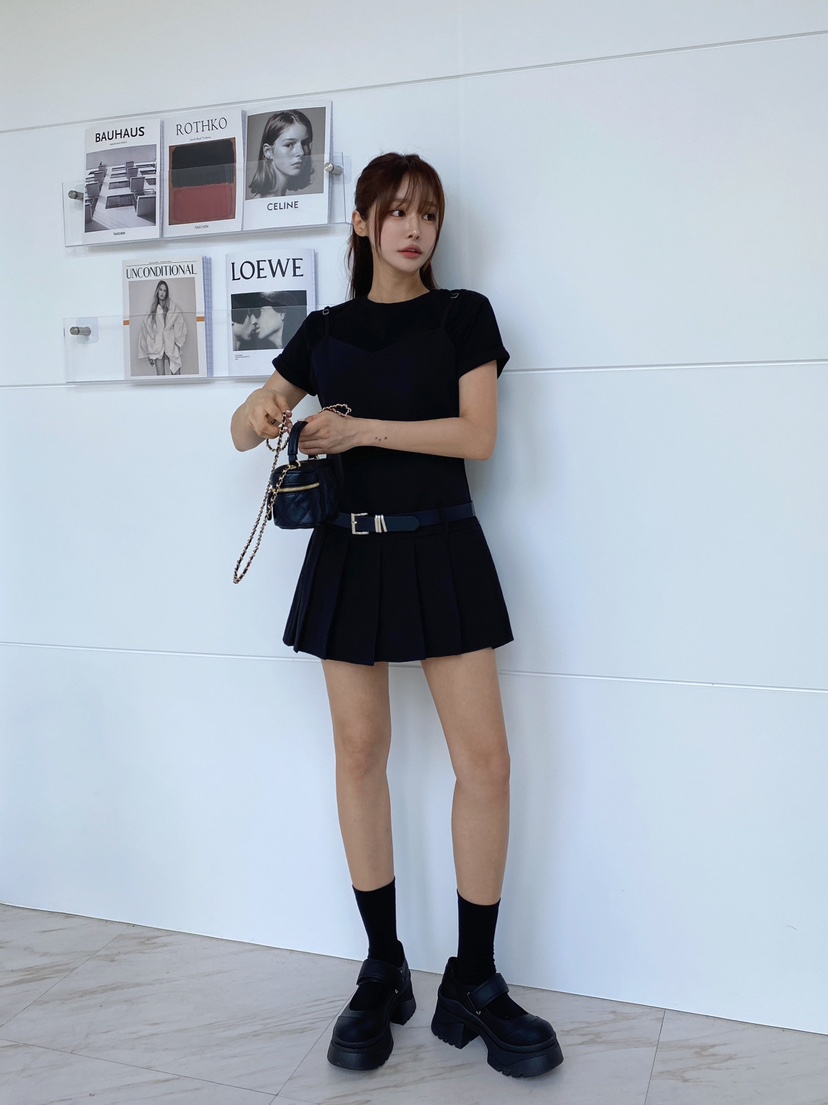 CLOTH韓國㊣直郵東大門代購女裝新款人氣25春夏熱賣休閑連衣裙CLOTH連衣裙