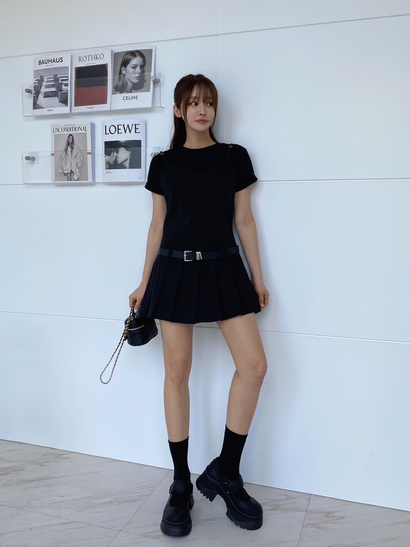 CLOTH韓國㊣直郵東大門代購女裝新款人氣25春夏熱賣休閑連衣裙CLOTH連衣裙