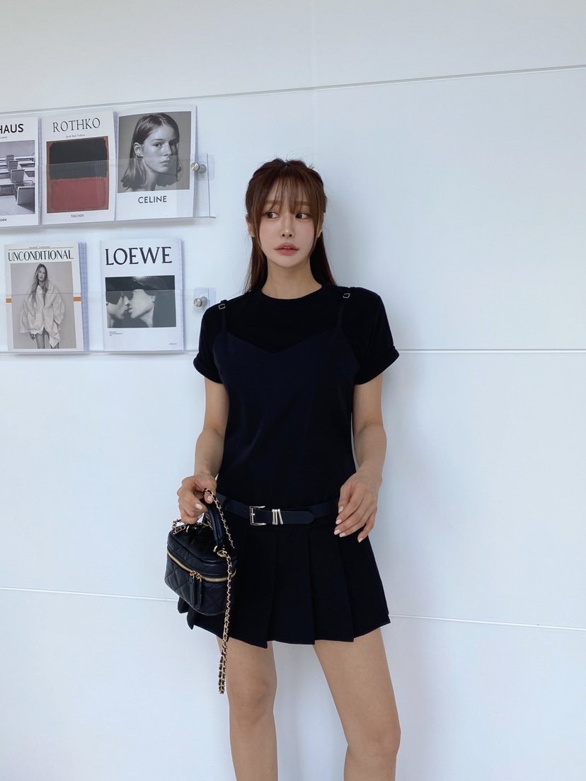 CLOTH韓國㊣直郵東大門代購女裝新款人氣25春夏熱賣休閑連衣裙CLOTH連衣裙