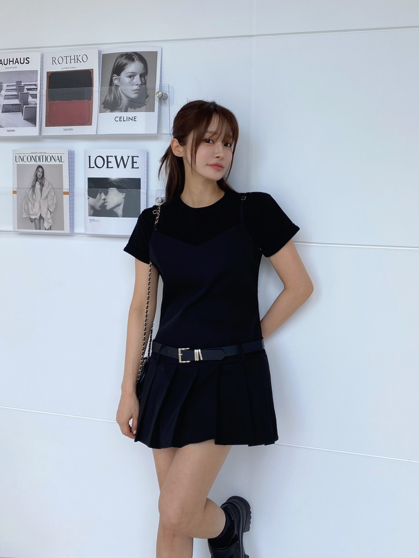 CLOTH韓國㊣直郵東大門代購女裝新款人氣25春夏熱賣休閑連衣裙CLOTH連衣裙