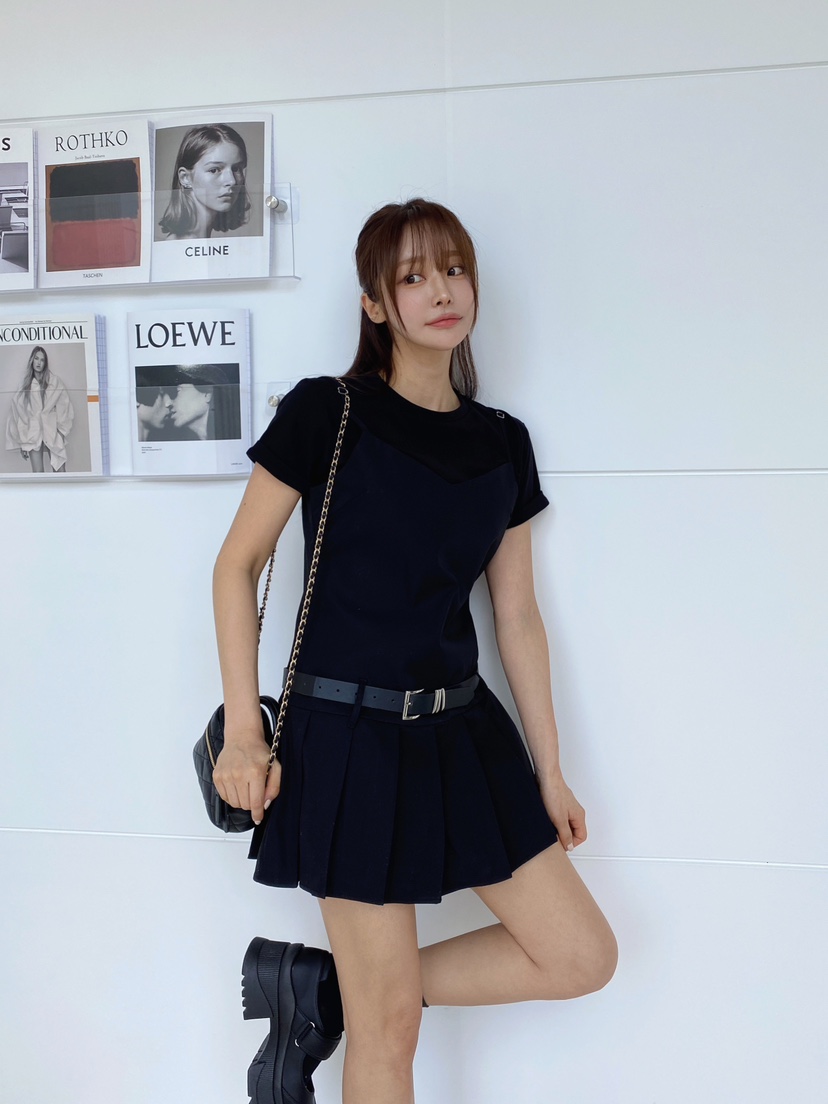 CLOTH韓國㊣直郵東大門代購女裝新款人氣25春夏熱賣休閑連衣裙CLOTH連衣裙