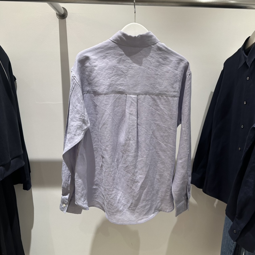 HELVETICA韓國直郵㊣東大門實拍女裝新品熱賣襯衫蕾絲衫亞麻HELVETICA襯衫/蕾絲衫