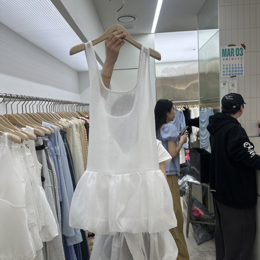MIXXIN韓國㊣直郵東大門代購女裝新款人氣推薦休閑時尚連衣裙MIXXIN連衣裙
