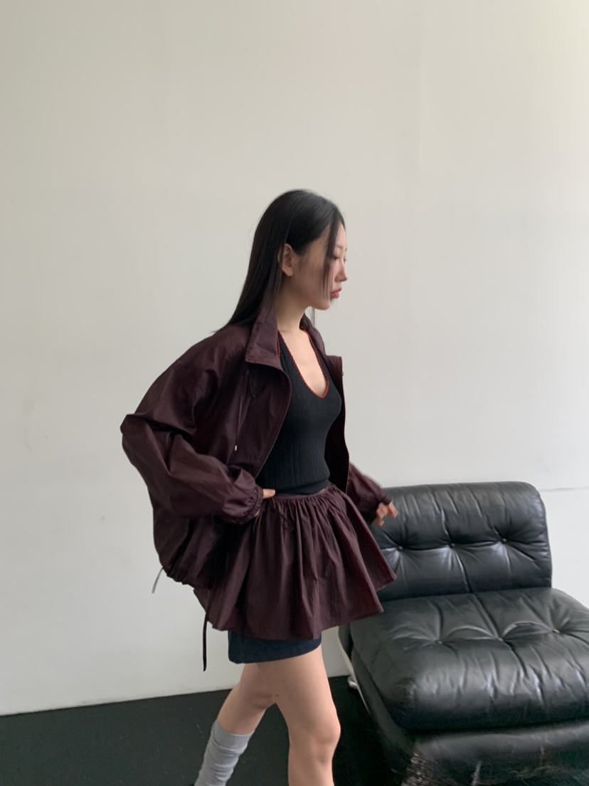 MURMUR直郵韓國代購㊣女裝新品25春夏人氣時尚推薦套裝連帽衫MURMUR套裝