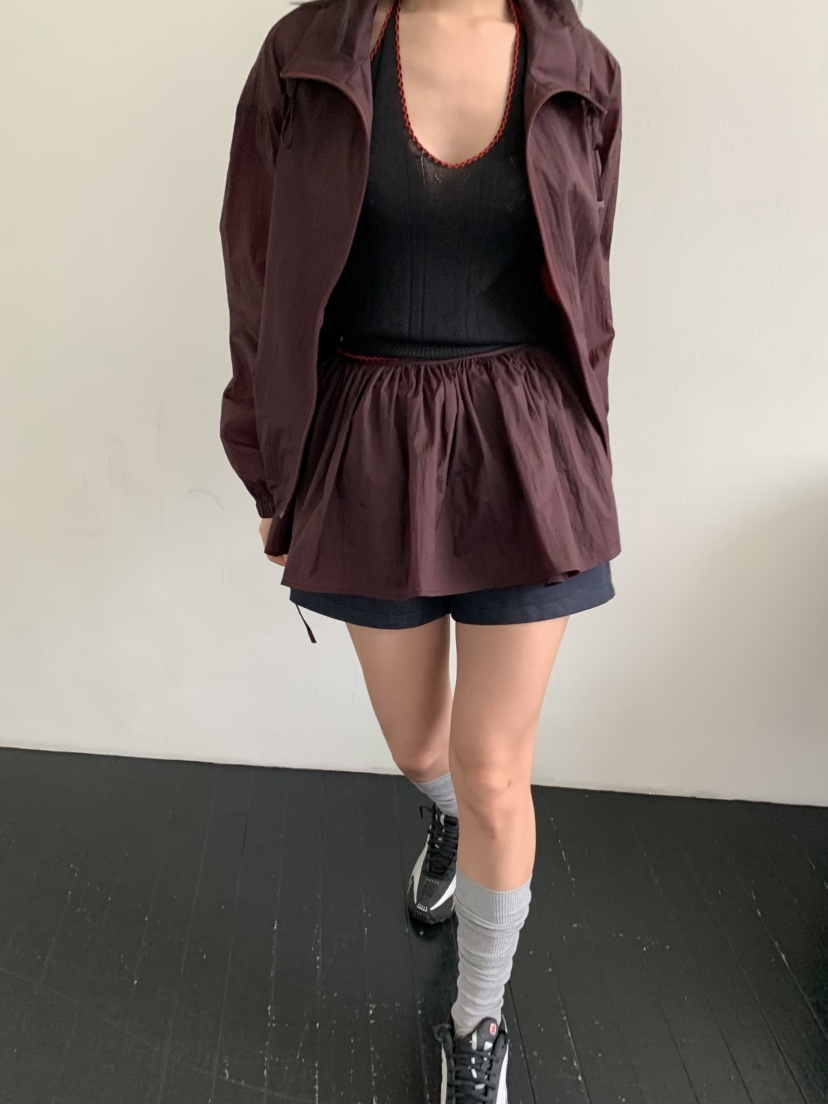 MURMUR直郵韓國代購㊣女裝新品25春夏人氣時尚推薦套裝連帽衫MURMUR套裝