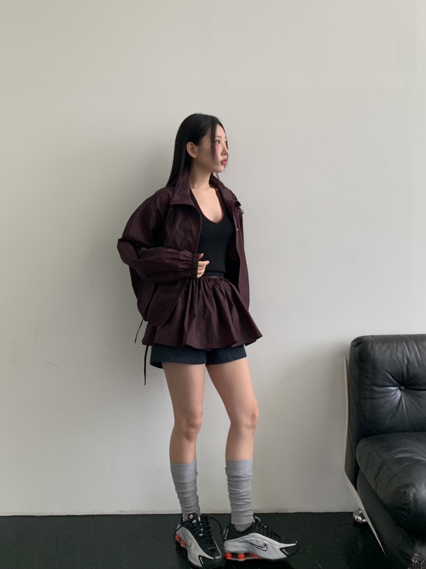 MURMUR直郵韓國代購㊣女裝新品25春夏人氣時尚推薦套裝連帽衫MURMUR套裝