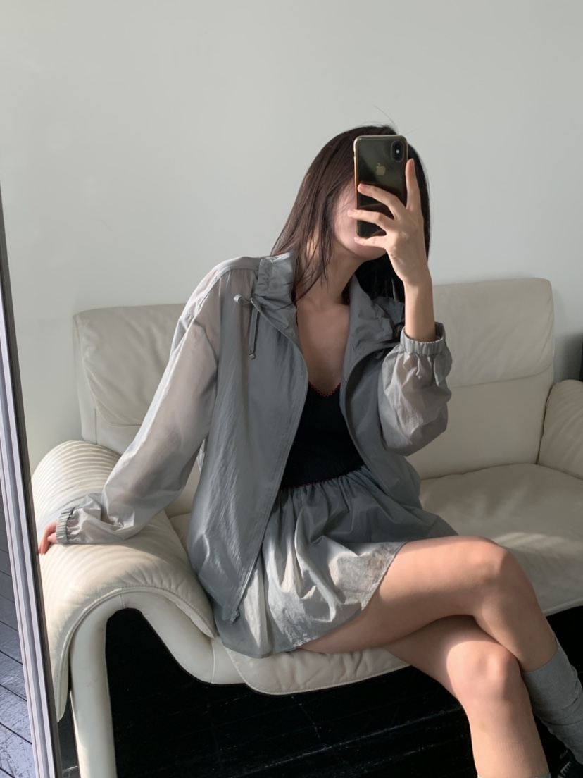 MURMUR直郵韓國代購㊣女裝新品25春夏人氣時尚推薦套裝連帽衫MURMUR套裝