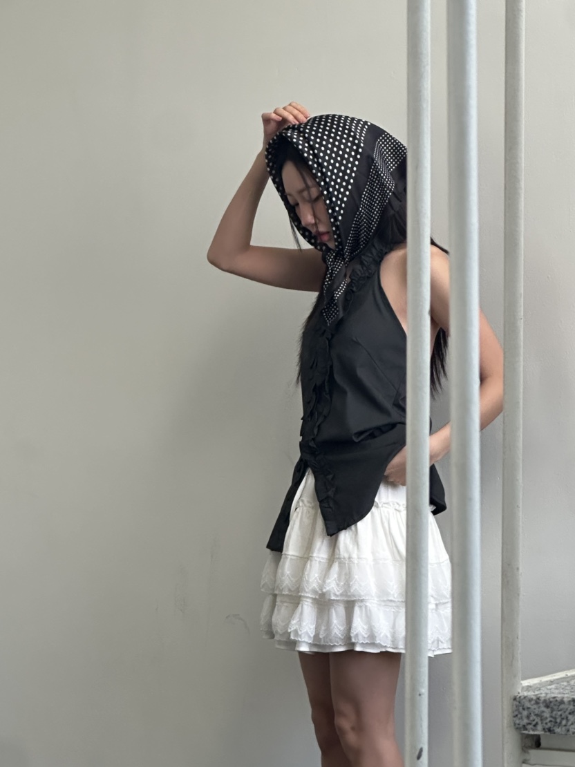 MURMUR韓國直郵㊣東大門實拍女裝新品休閑25春夏人氣熱賣短裙MURMUR短裙