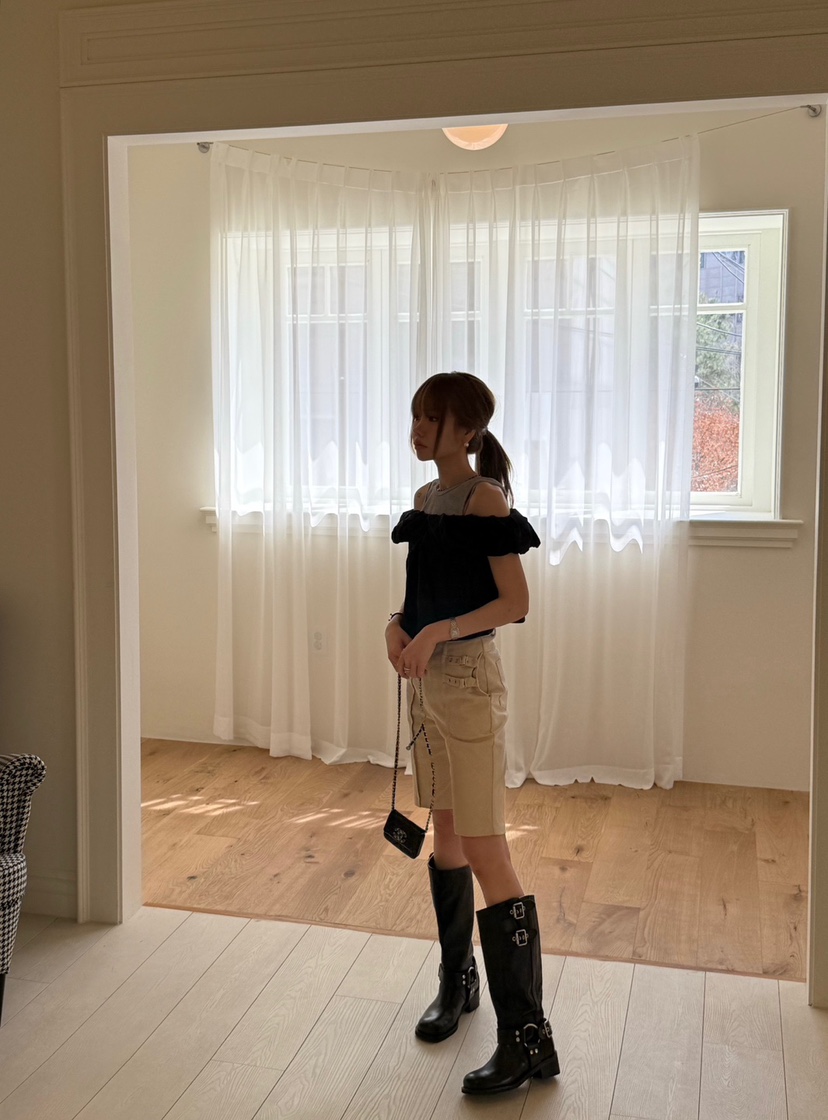 ZEROZERO直郵韓國代購㊣女裝新款熱賣推薦時尚休閑25春夏短褲ZEROZERO短褲