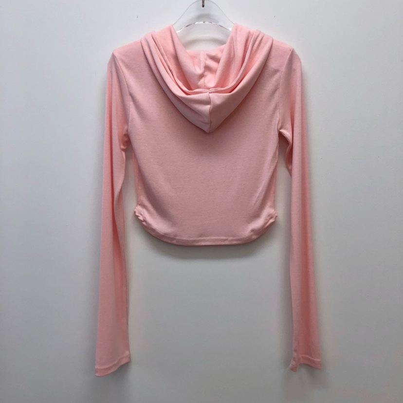 REVE CITE-L直郵韓國代購㊣女裝新品25春夏長袖T恤連帽衫修身REVE CITE長袖T恤