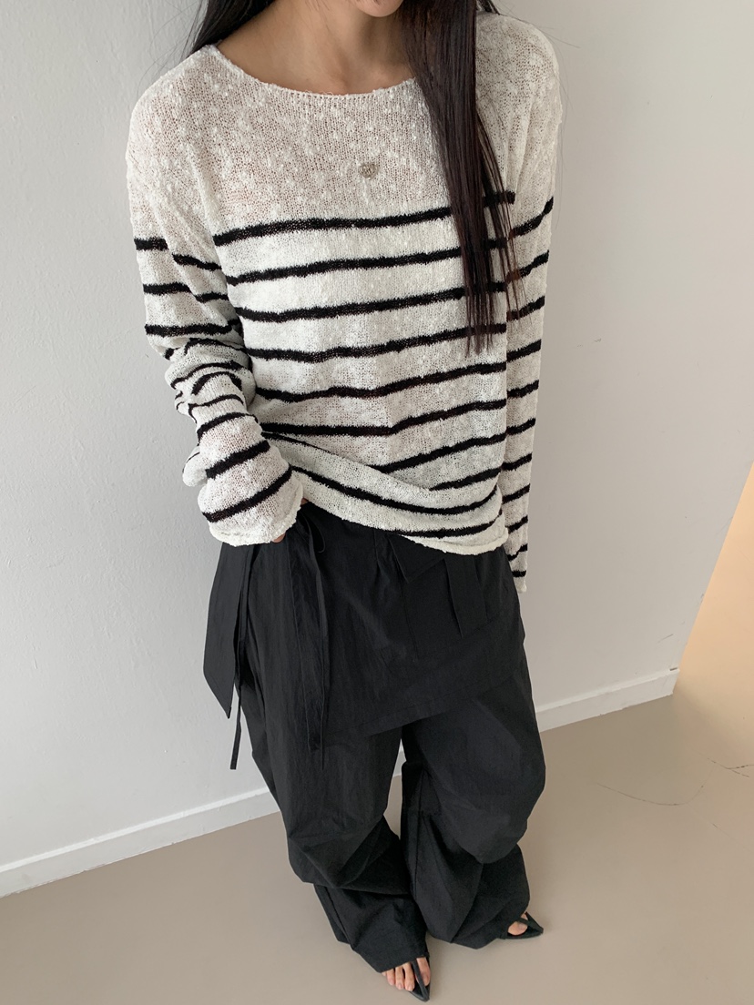 GOYOU韓國㊣直郵東大門代購女裝新品25春夏熱賣人氣休閑針織衫de goyou針織衫