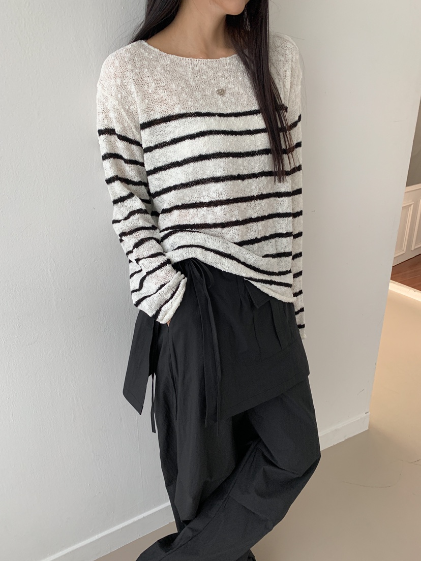 GOYOU韓國㊣直郵東大門代購女裝新品25春夏熱賣人氣休閑針織衫de goyou針織衫