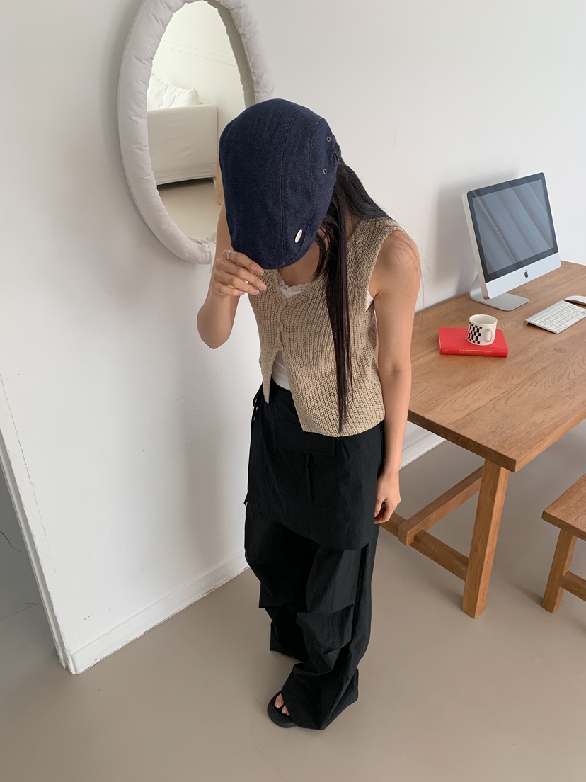 GOYOU韓國㊣直郵東大門代購女裝新款推薦時尚吊帶背心羊毛衫de goyou吊帶/背心