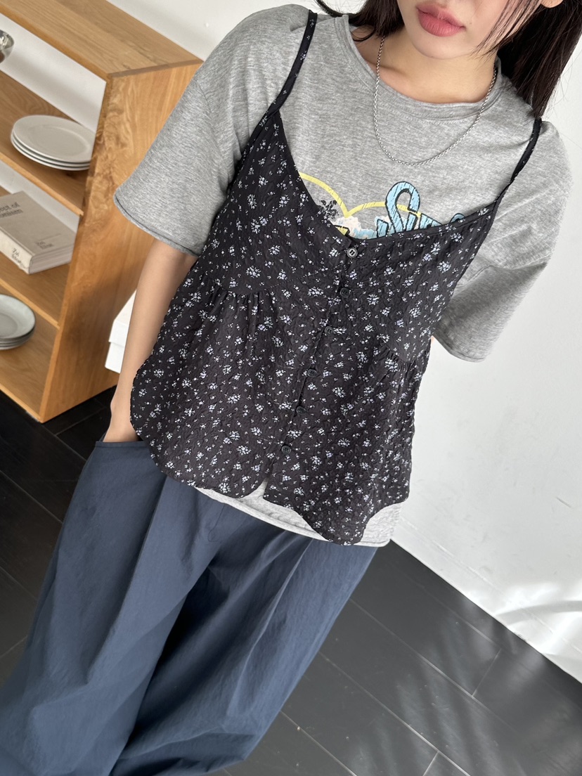 I MFACT韓國直郵㊣東大門實拍女裝新款熱賣襯衫蕾絲衫緊身I MFACT襯衫/蕾絲衫圖色1