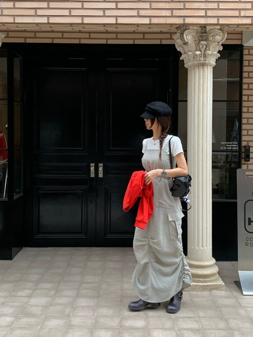 REVE CITE-L韓國直郵㊣東大門實拍女裝新品休閑人氣連衣裙REVE CITE連衣裙圖色2