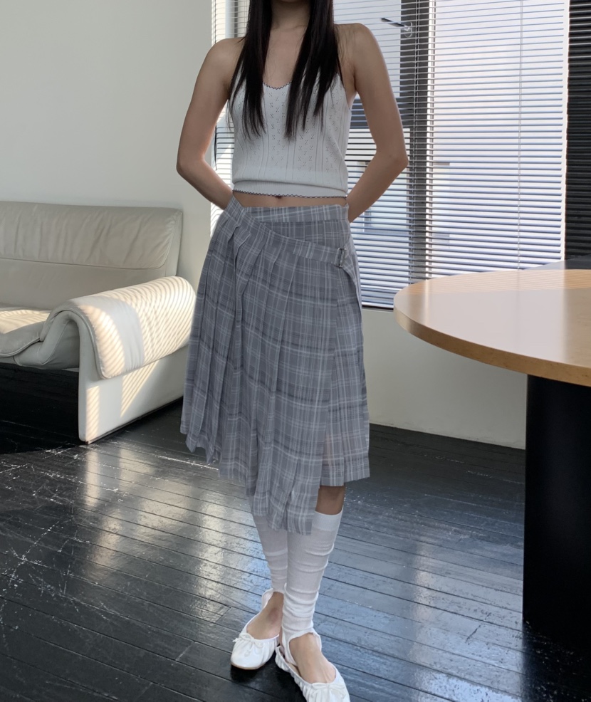 MURMUR直郵韓國代購㊣女裝新品推薦人氣時尚熱賣半身裙中短裙MURMUR半身裙/中短裙