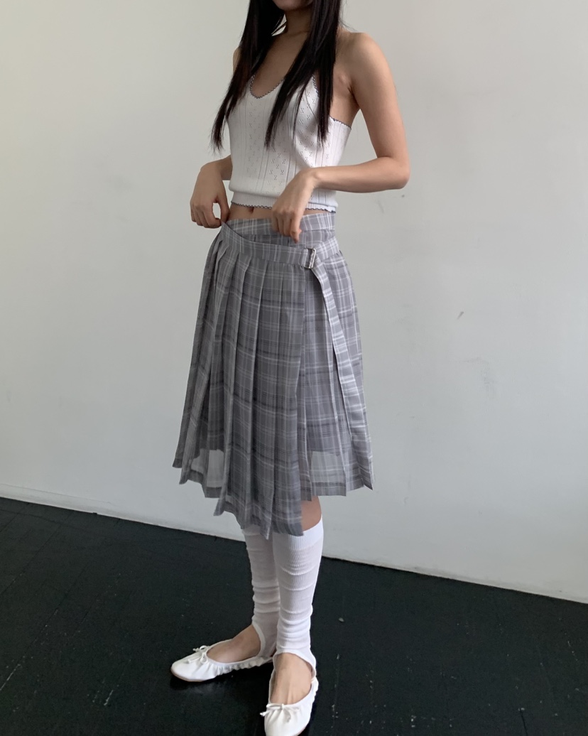 MURMUR直郵韓國代購㊣女裝新品推薦人氣時尚熱賣半身裙中短裙MURMUR半身裙/中短裙