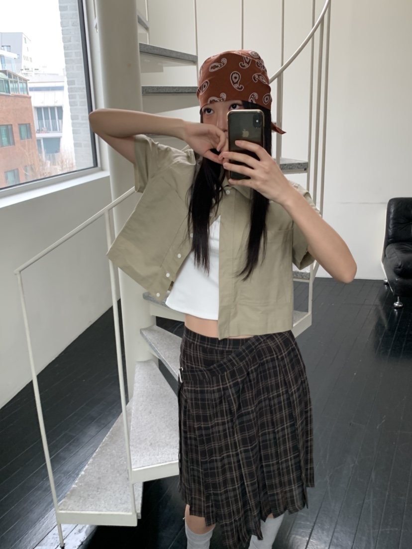 MURMUR直郵韓國代購㊣女裝新品推薦人氣時尚熱賣半身裙中短裙MURMUR半身裙/中短裙