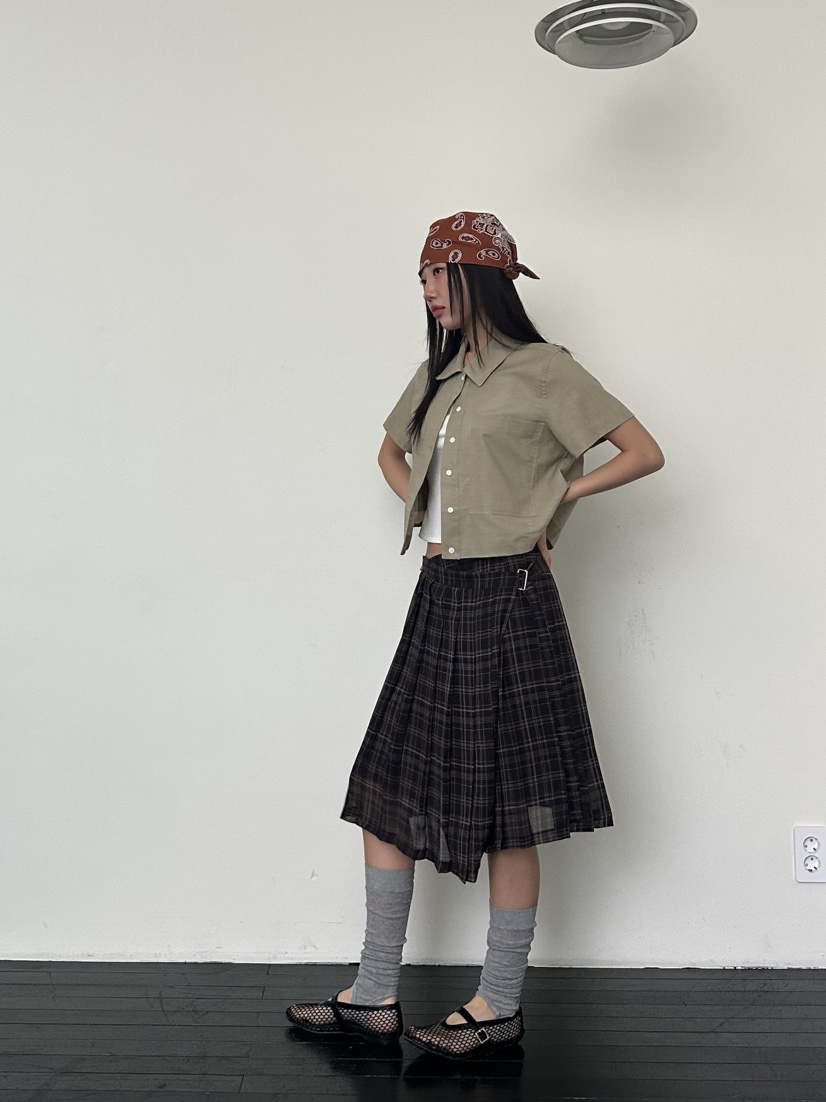 MURMUR直郵韓國代購㊣女裝新品推薦人氣時尚熱賣半身裙中短裙MURMUR半身裙/中短裙